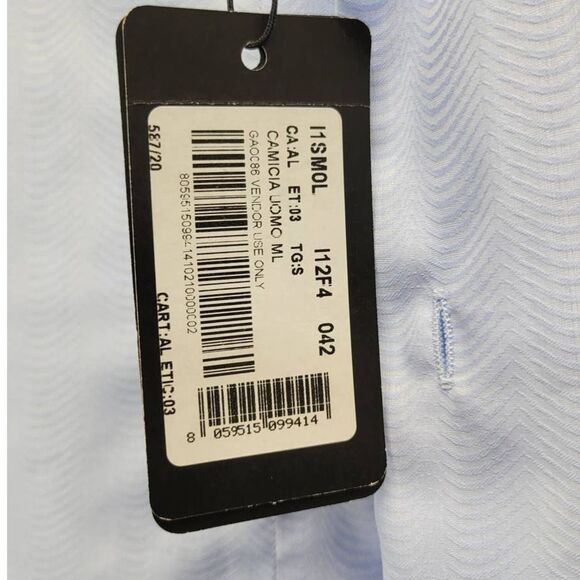 Emporio Armani Textured Button Down Long sleeve - Picture 7 of 9